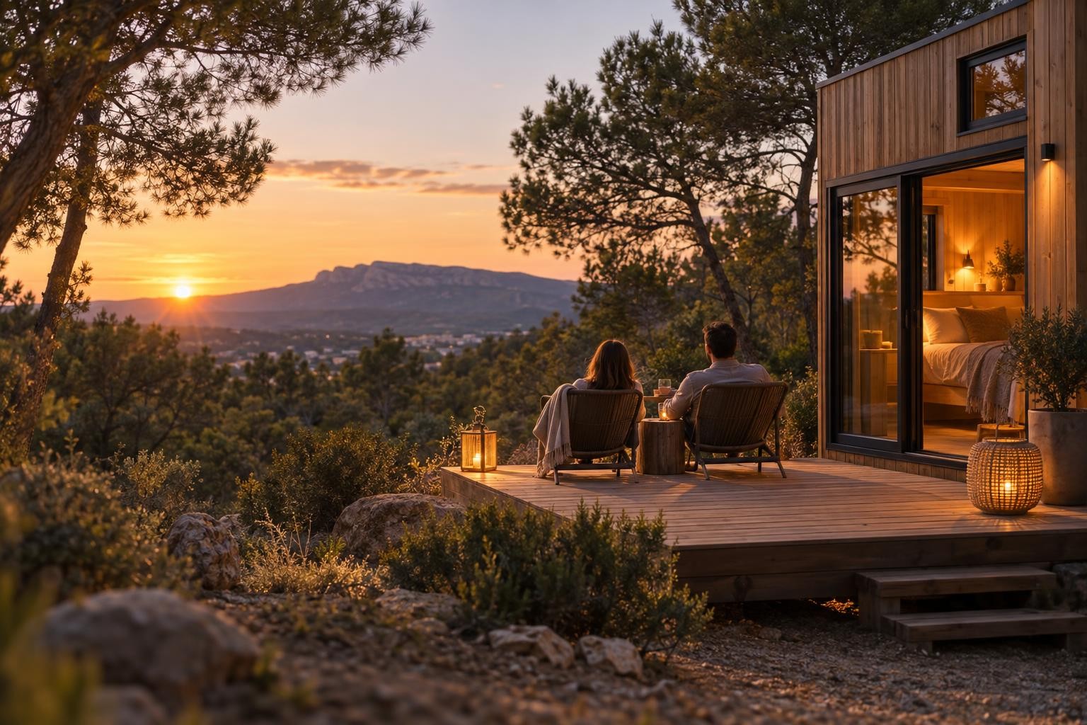Une nuit en Tiny House près d’Aix : laisser de la place au calme
