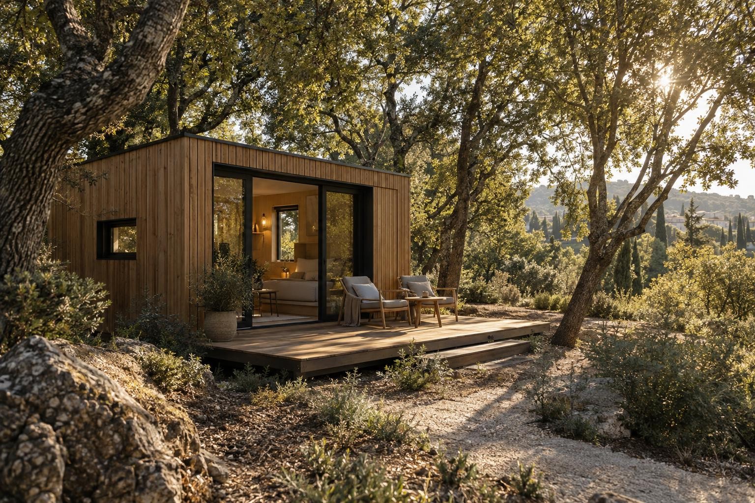 Nuit insolite près d’Aix-en-Provence : Tiny House au calme